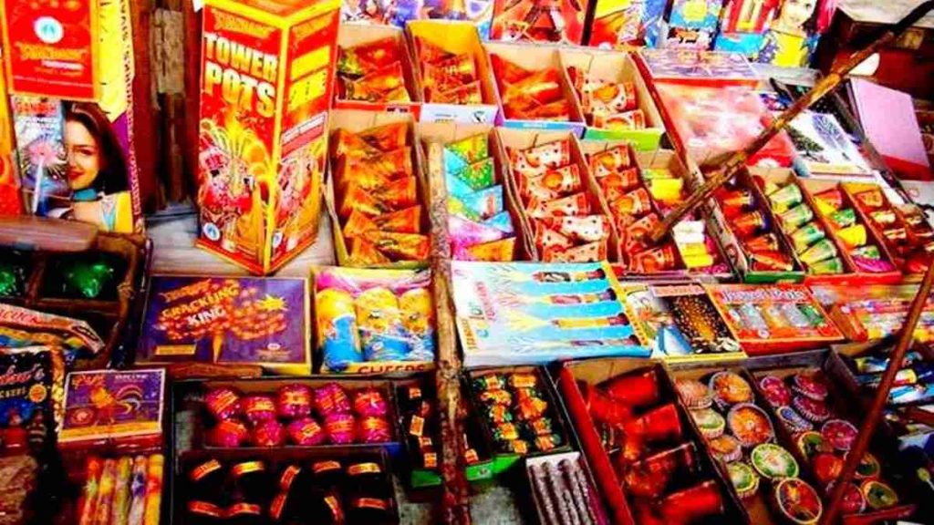Jalandhar Diwali Crackers Market