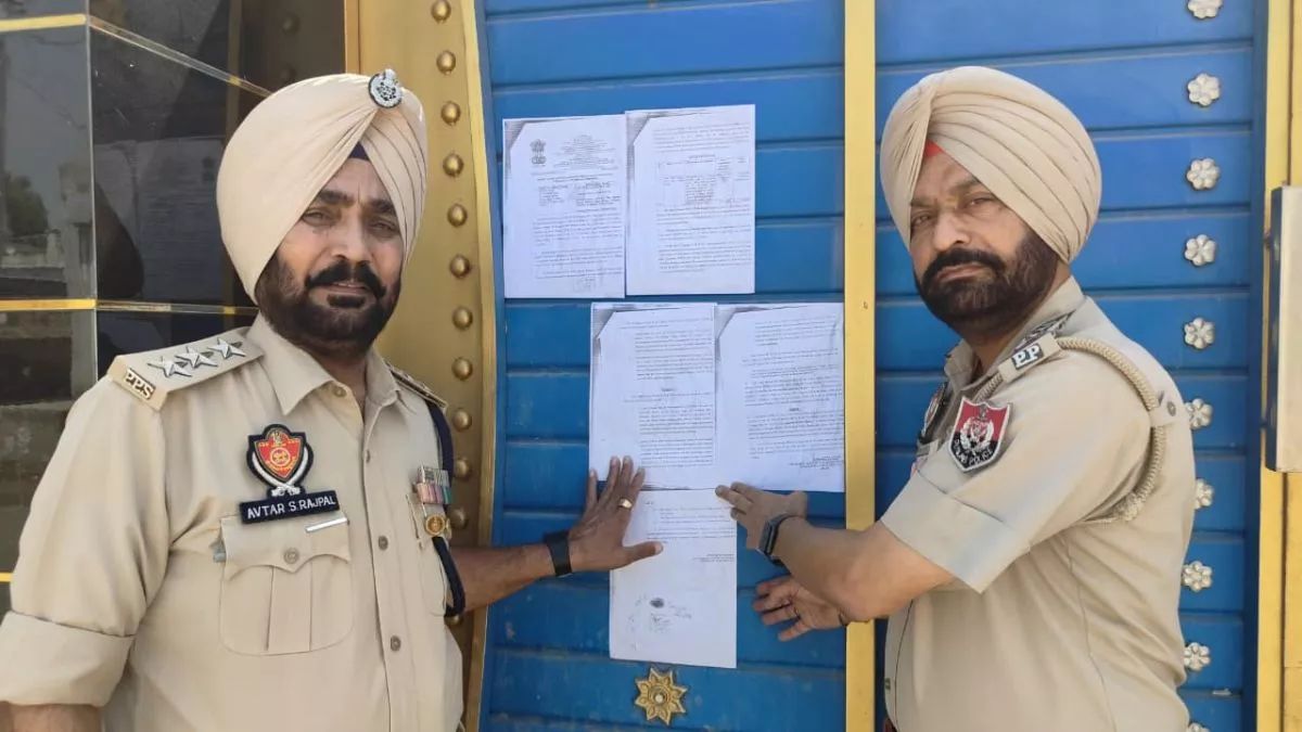 मुक्तसर में बड़ी कार्रवाई: नशा तस्कर की 13 लाख की संपत्ति फ्रीज, पुलिस का ऑपरेशन जारी
