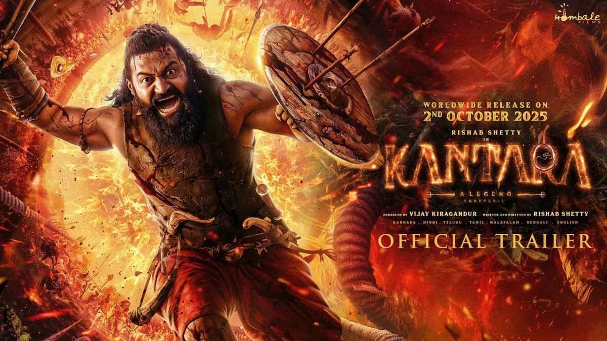 Kantara Chapter 1 का ट्रेलर शानदार रिलीज, धाकड़ अंदाज में लौट आए Rishab Shetty …