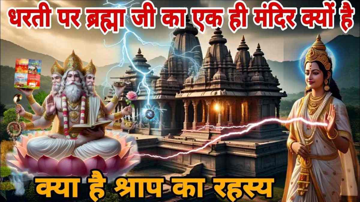 आखिर क्यों दुनिया में ब्रह्मा जी का है सिफ एक मंदिर, जानिए श्राप की अनोखी गाथा