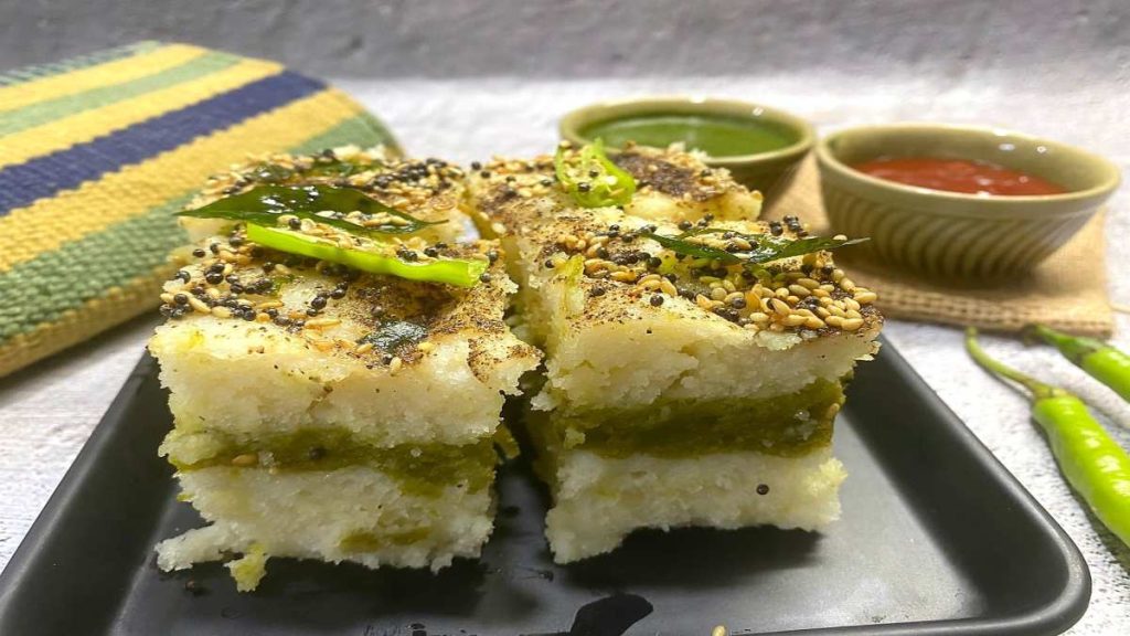 Dhokla Sandwich Recipe