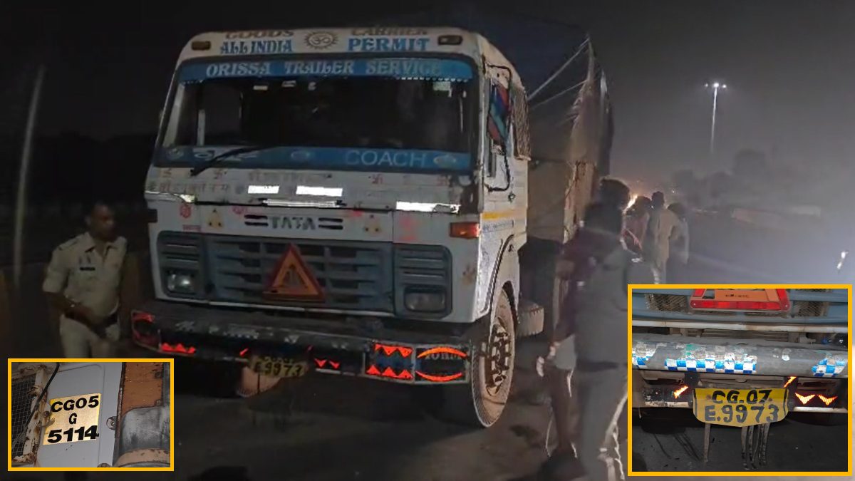 हाइवे पर दर्दनाक हादसा : तेज रफ्तार ट्रक की चपेट में आए स्कूटी सवार पिता-पुत्र, वाहन में था 1, 2 नहीं बल्कि 3 अलग-अलग नंबर प्लेट … देखें वीडियो