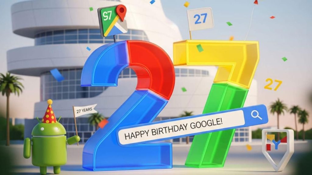 Google 27th Birthday