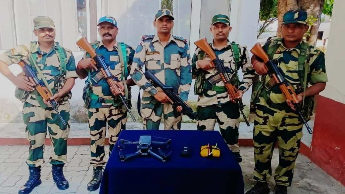 पाकिस्तान से ड्रोन के जरिए कर रहे थे हेरोइन की तस्करी, बीएसएफ ने नाकाम की साजिश
