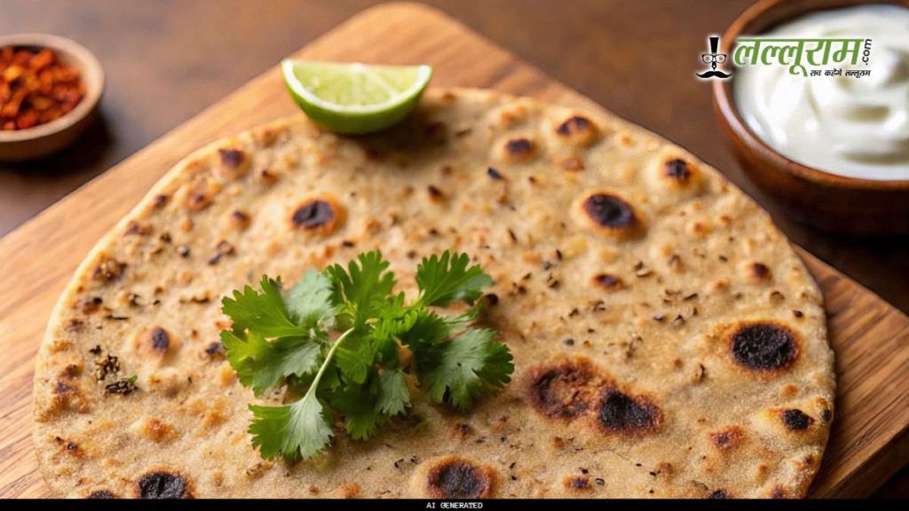 Ragi and Sweet Potato Paratha Recipe