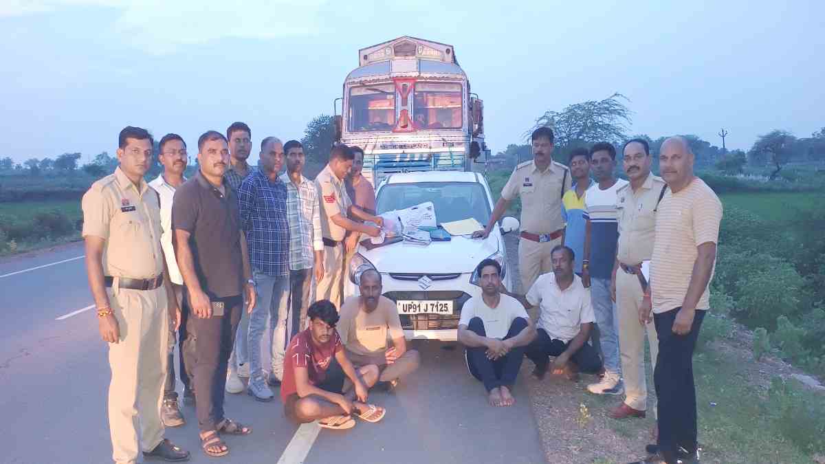 ऑपरेशन बाज : नकली शराब बनाने वाले अंतर्राज्यीय गिरोह का भंडाफोड़, 4 आरोपी गिरफ्तार, 25 लाख का स्पिरिट जब्त