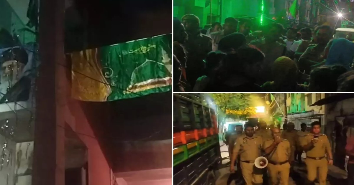 राजधानी में बारावफात का झंडा हटाने पर विवाद, चार थानों की पुलिस को किया गया तैनात, जानिए क्या है मौजूदा हालात