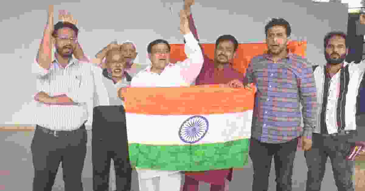 भारत-पाक मैच का विरोधः हिंदुस्तान जिंदाबाद और पाकिस्तान मुर्दाबाद के लगे नारे, रोक लगाने की मांग, नेता प्रतिपक्ष बोले- BJP लोगों की भावनाओं से कर रही खिलवाड़