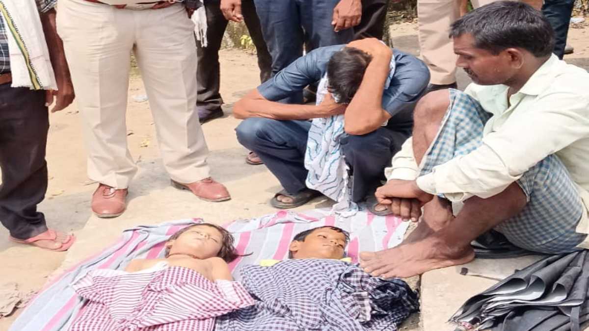 CG News : नाले में डूबने से दो चचेरी बहनों की मौत, गांव में पसरा मातम, परिजनों का रो-रो कर बुरा हाल