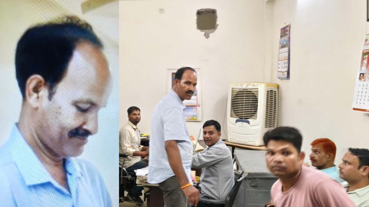 CG News : ACB ने रिश्वत लेते बाबू को रंगे हाथों पकड़ा