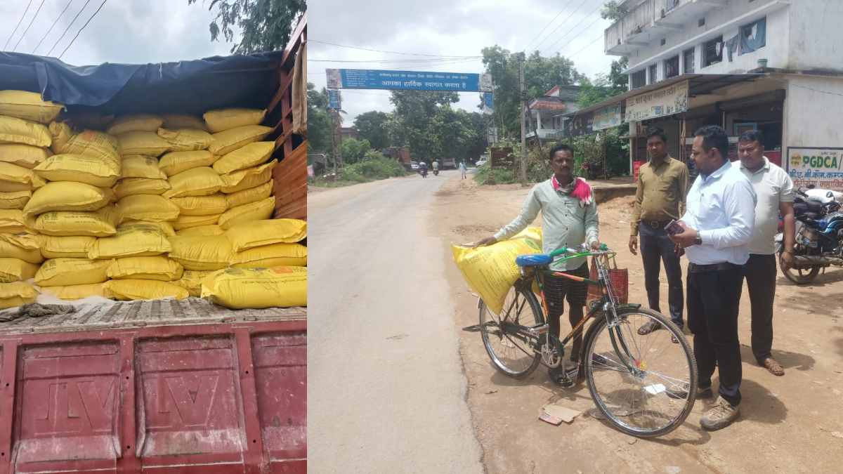 खाद की कालाबाजारी पर कार्रवाई : किसानों को 266 रुपए की यूरिया 900 में बेच रहा था दुकानदार, 525 बोरी यूरिया जब्त, दुकान की लाइसेंस हो सकती है रद्द