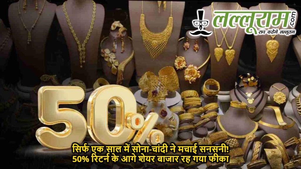 Gold-Silver Returns 2025
