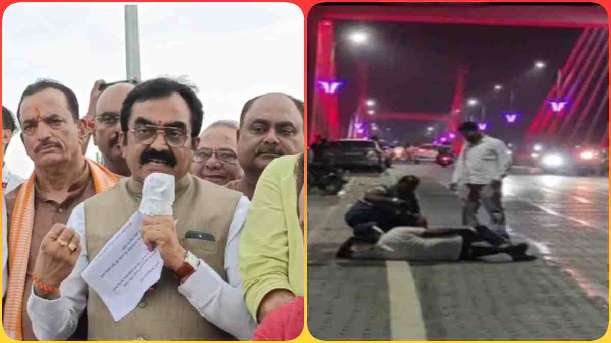 स्टंटबाजों को मर्यादा का पाठ पढ़ाने उतरे PWD मंत्री, MP के सबसे बड़े फ्लाईओवर में लगाई क्लास, डांस और अमर्यादित हरकत न करने की दिलाई कसम