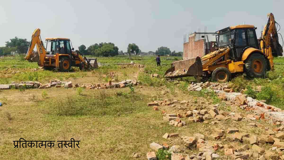 राजधानी के भाठागांव इलाके में अवैध प्लॉटिंग पर चली जेसीबी, पांच एकड़ जमीन को कराया मुक्त…