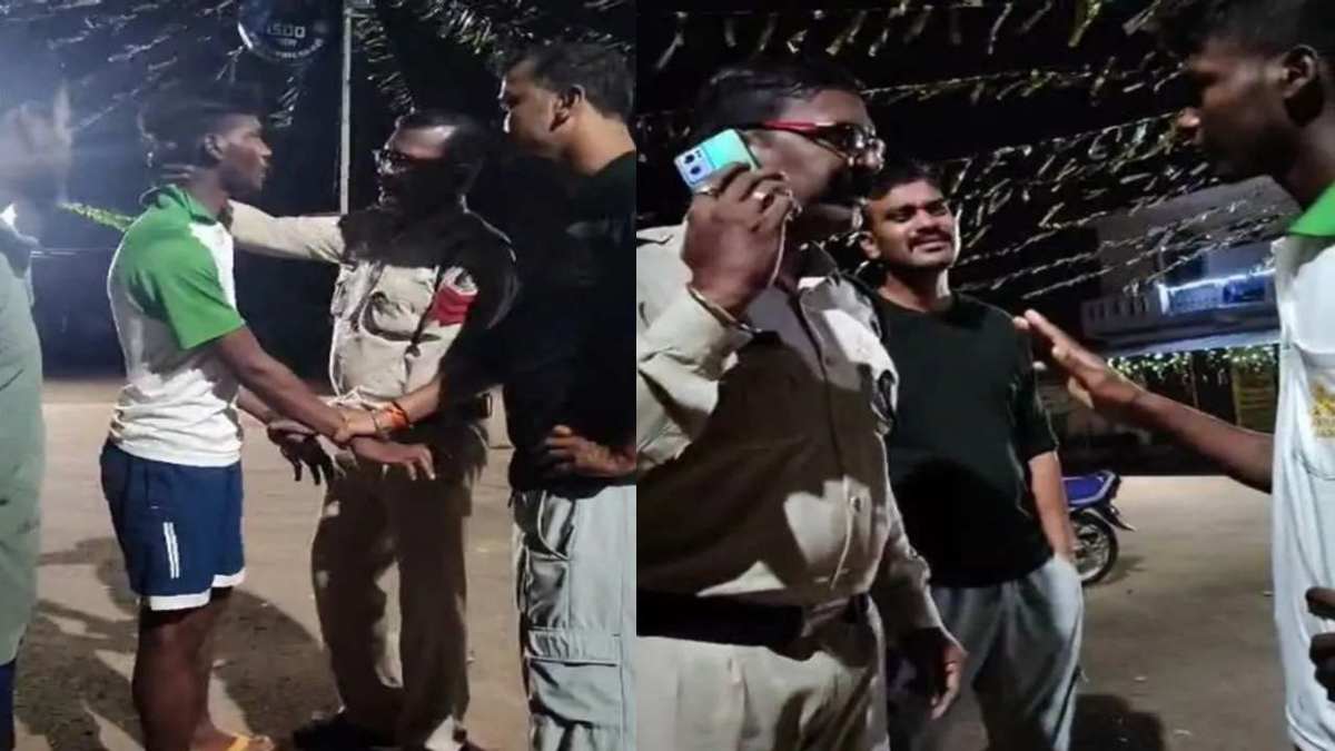 झंडा विवाद: प्रधान आरक्षक और आरक्षक लाइन अटैच, दो व्यक्तियों के खिलाफ FIR दर्ज