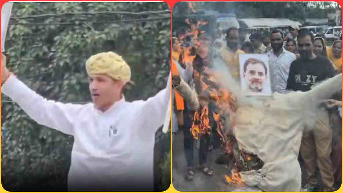 नीमच में जीतू पटवारी पर फेंकी स्याही, BJP कार्यकर्ताओं ने दिखाए काले झंडे, सीहोर में कांग्रेस कार्यालय के बाहर राहुल गांधी के पुतला दहन के दौरान मारपीट, जानिए प्रदर्शन पर कहां बिगड़े हालात…