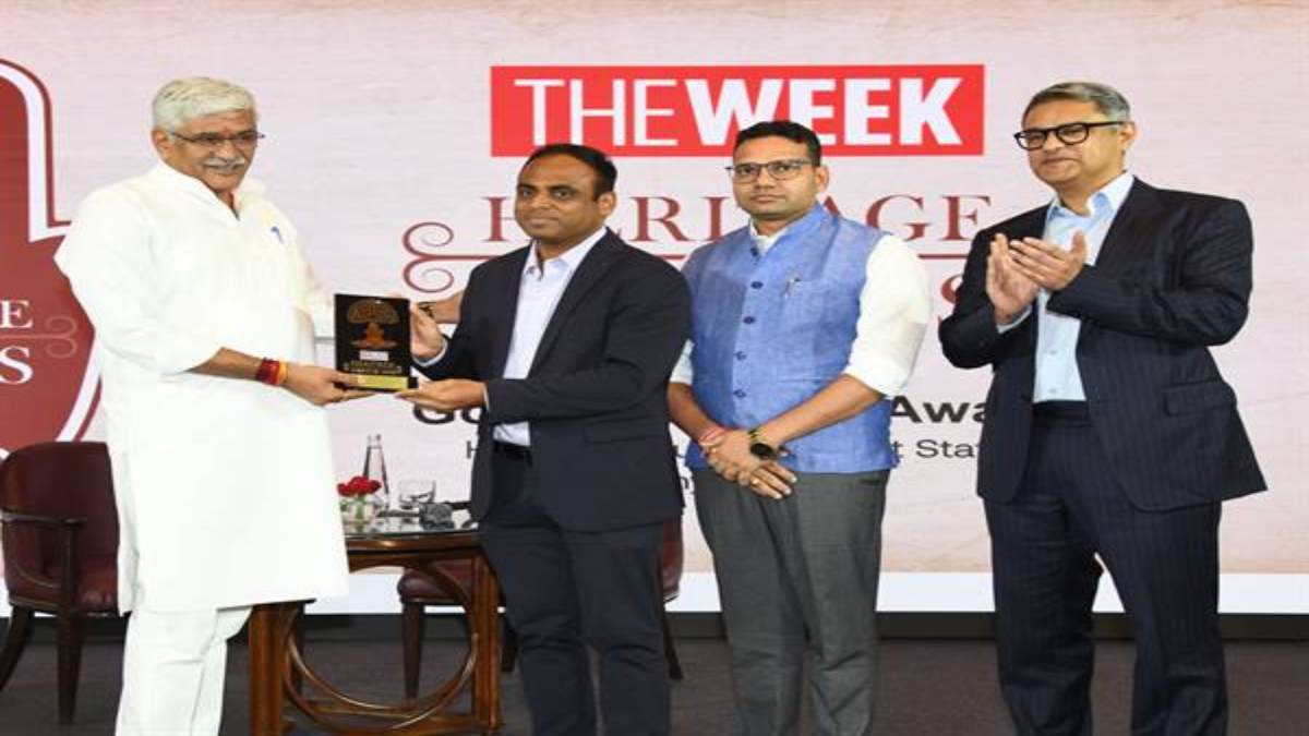 हेरिटेज टूरिज्म -बेस्ट स्टेट’ अवॉर्ड से सम्मानित हुआ मध्यप्रदेश, केंद्रीय मंत्री शेखावत ने ‘गोल्डन बैनयन अवॉर्ड’