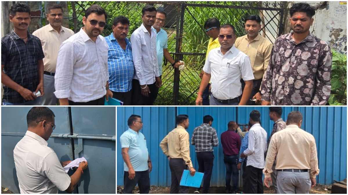 रायपुर निगम की बड़ी कार्रवाई, लंबे समय से संपत्ति कर अदा नहीं करने वालों के परिसर पर लगाया ताला…