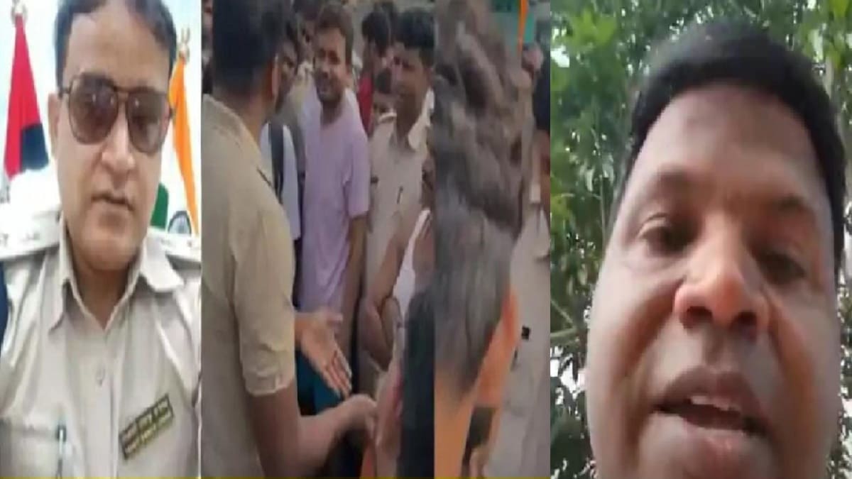 दारोगा ने सांसद को कहा अपशब्द, वीडियो वायरल होने के बाद मांगी माफी, कार्रवाई की मांग तेज