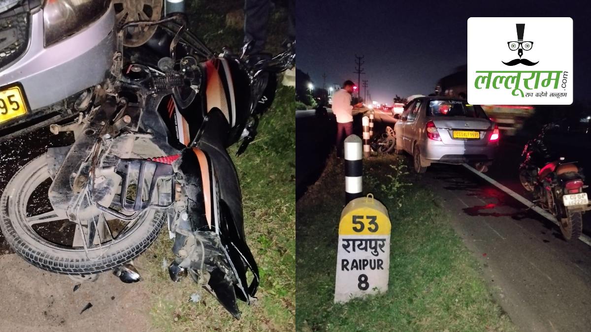 राजधानी में रफ्तार का कहर: उबर टैक्सी ने बाइक सवार परिवार को मारी ठोकर, फिर 150 मीटर तक घसीटा, चालक हुआ फरार