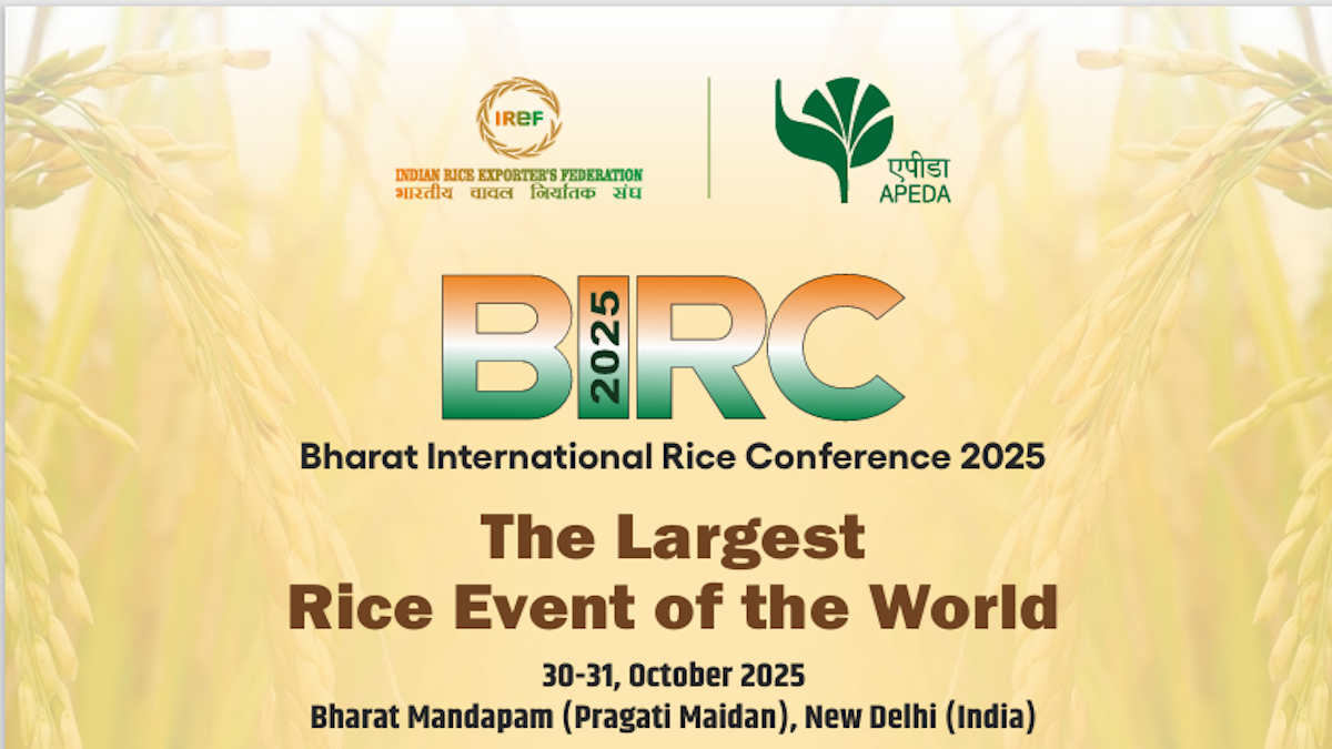 भारत अंतर्राष्ट्रीय चावल सम्मेलन के लिए आईआरईएफ ने भारत सरकार के साथ मिलाया हाथ, अगले माह के अंत में भारत मंडपम में होगा आयोजन