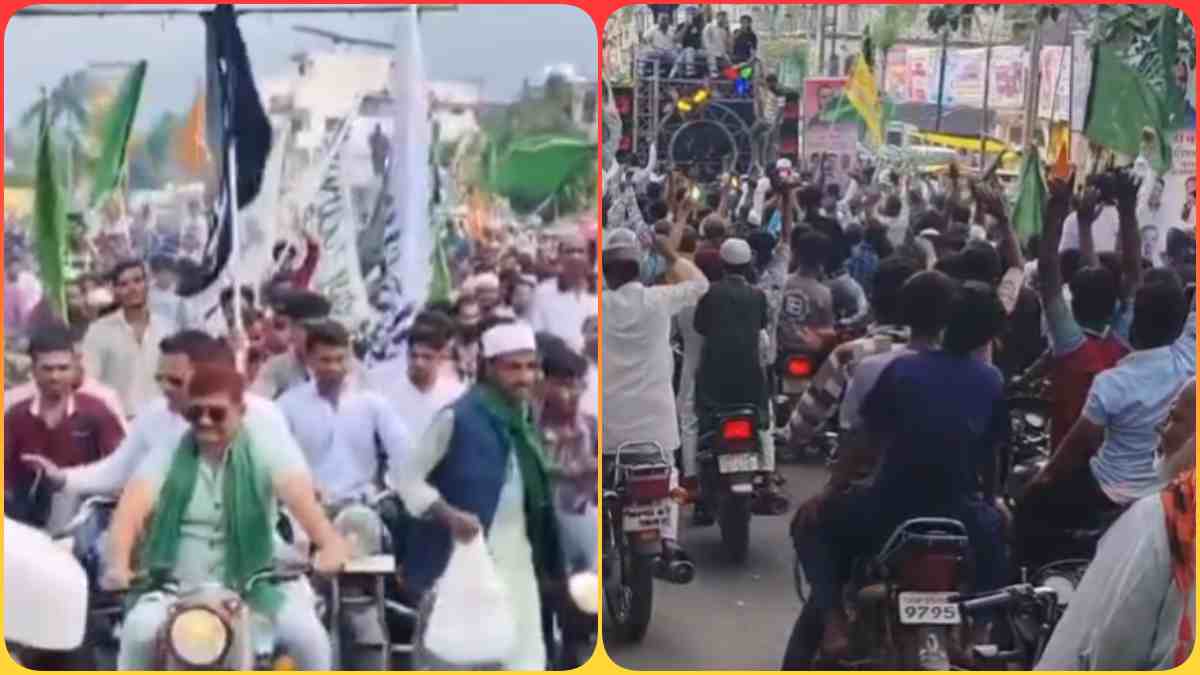 ईद पर लगे ‘सर तन से जुदा’ के नारे, कांग्रेस नेता के नेतृत्व में निकाले गए जुलूस में भड़काऊ नारेबाजी, Video Viral