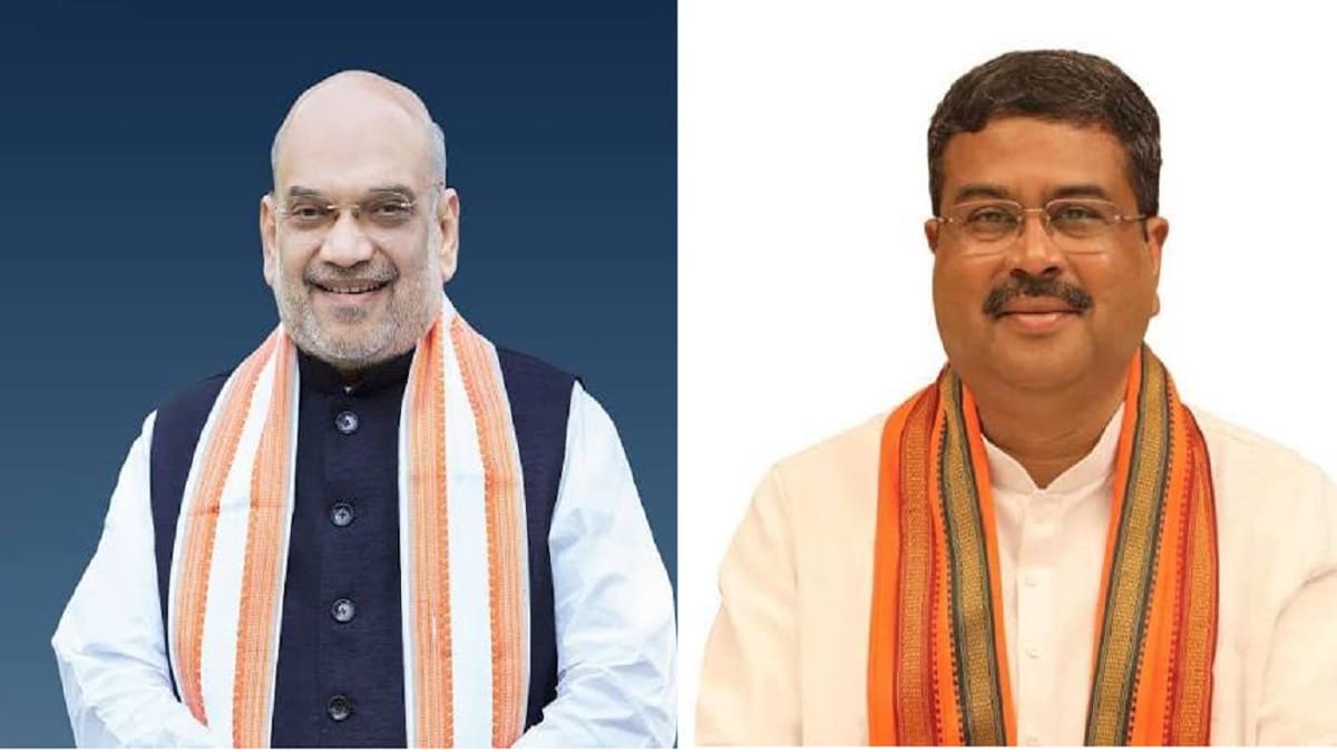 बिहार बीजेपी कार्यालय में चुनावी मंथन तेज, पटना पहुंचे धर्मेंद्र प्रधान और बीएल संतोष
