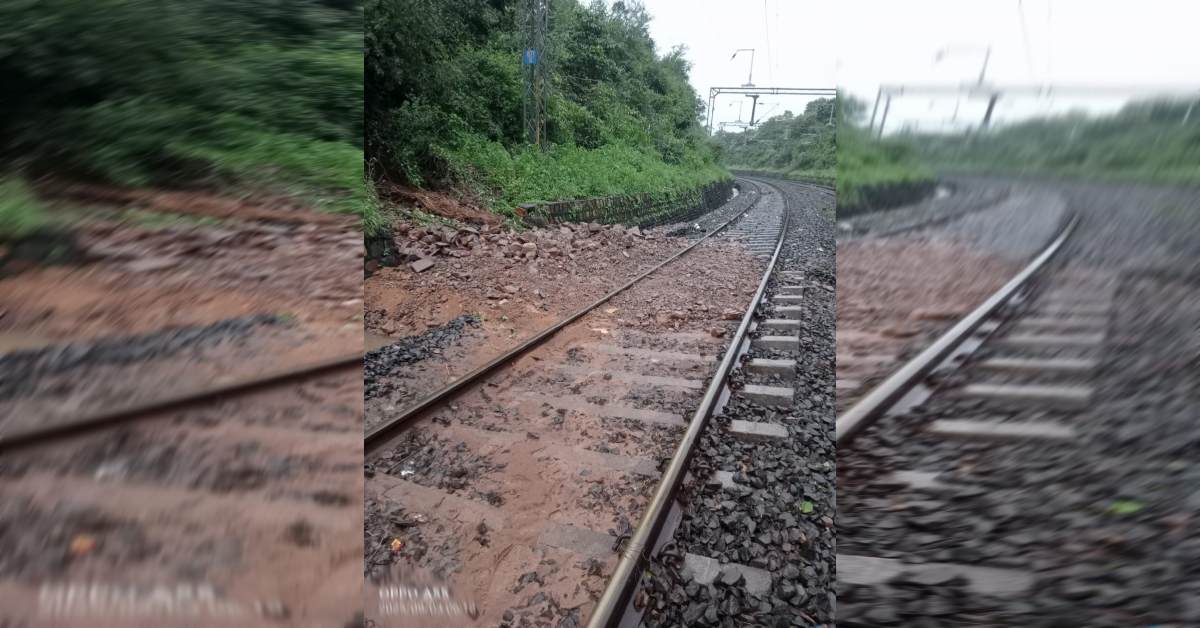 कोटा रेल मंडल में हादसा: ट्रैक पर गिरे पत्थर, दिल्ली मुंबई रेल मार्ग बाधित, 11 ट्रेनों को रोका गया