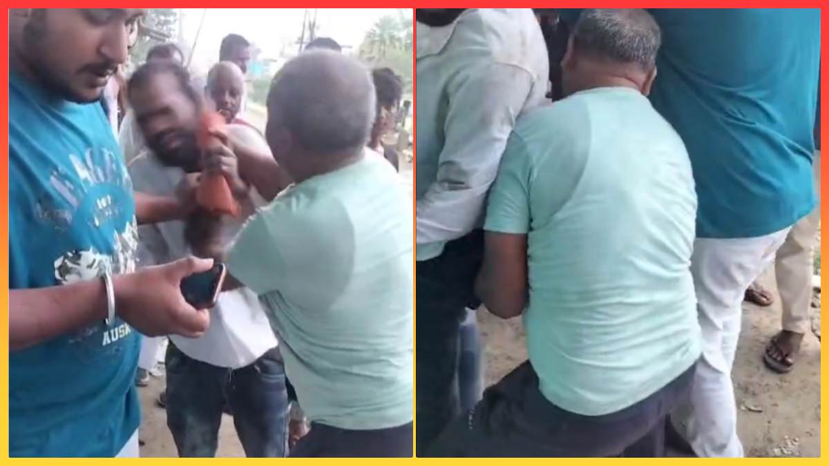 प्राइवेट पार्ट में डाला डंडा, शख्स ने थप्पड़ों की बरसात, चोरी के शक में दी तालिबानी सजा