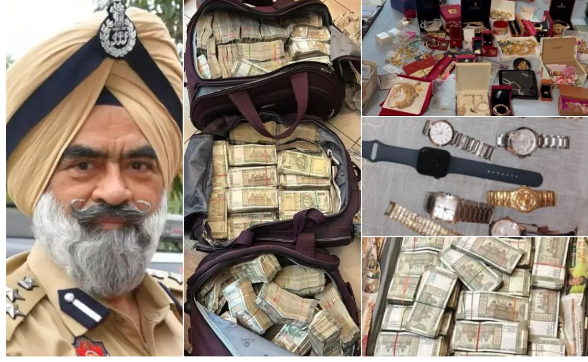 पंजाब के पुलिस अधिकारी हरचरण भुल्लर के यहाँ धनतेरस से पहले ही निकला कुबेर का खजाना