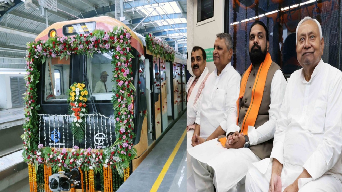 बिहार चुनाव के ऐलान से पहले राजधानी पटना में दौड़ी मेट्रो, सफर के दौरान CM नीतीश कुमार अचानक सीट से उठकर बाहर…