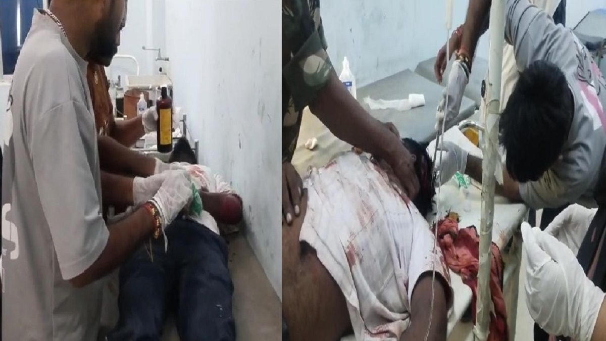 भोजपुर में आरा-छपरा फोरलेन पर भीषण सड़क हादसा, बाइक सवार 3 युवक बुरी तरह घायल, दो की हालत गंभीर