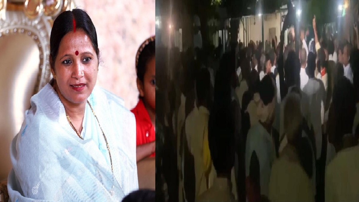 राबड़ी आवास के बाहर RJD कार्यकर्ताओं का हंगामा, मसौढ़ी विधायक रेखा पासवान को टिकट नहीं देने की मांग