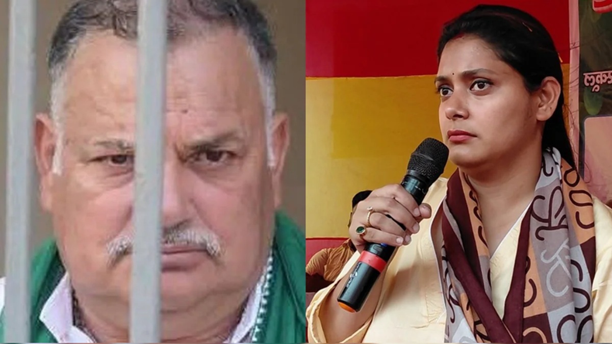 बाहुबली मुन्ना शुक्ला को बेउर जेल से भागलपुर केंद्रीय कारा शिफ्ट करने पर भड़की शिवानी शुक्ला, कहा- अगर मेरे पिता को एक खरोंच भी आई, तो मैं….