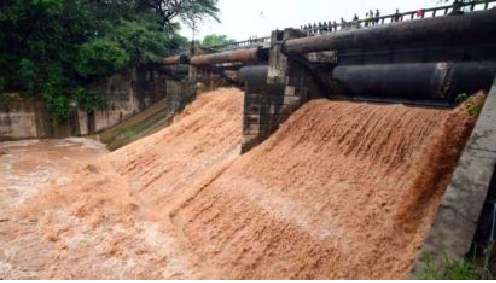 रंजीत सागर बांध से 35,753 क्यूसेक पानी छोड़ा गया, रावी नदी में फिर उफान