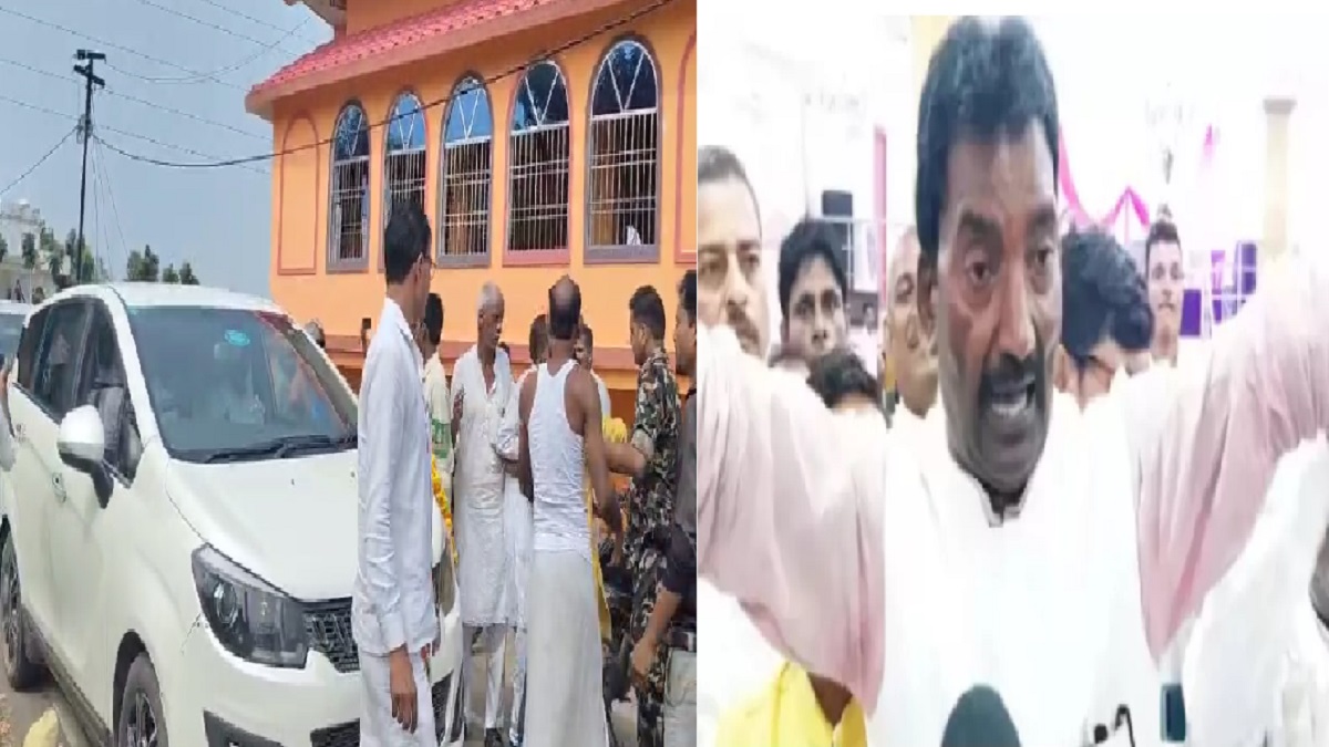बिहार चुनाव BREAKING: जनसंपर्क करने पहुंचे RJD विधायक को ग्रामीणों ने दौड़ाया! भागते समय MLA के गाड़ी से एक ग्रामीण को लगा धक्का