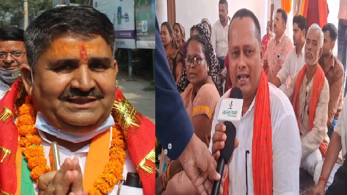 Bihar Elections 2025: टिकट कटने से नाराज पूर्व मंत्री रामसूरत राय के समर्थकों का बीजेपी कार्यालय में हंगामा, सामूहिक इस्तीफे की चेतावनी