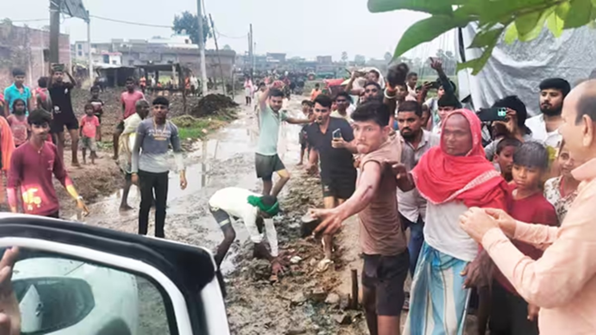 गयाजी में चुनावी हिंसा: HUM प्रत्याशी पर पत्थरबाजी और फायरिंग, हमले का VIDEO आया सामने