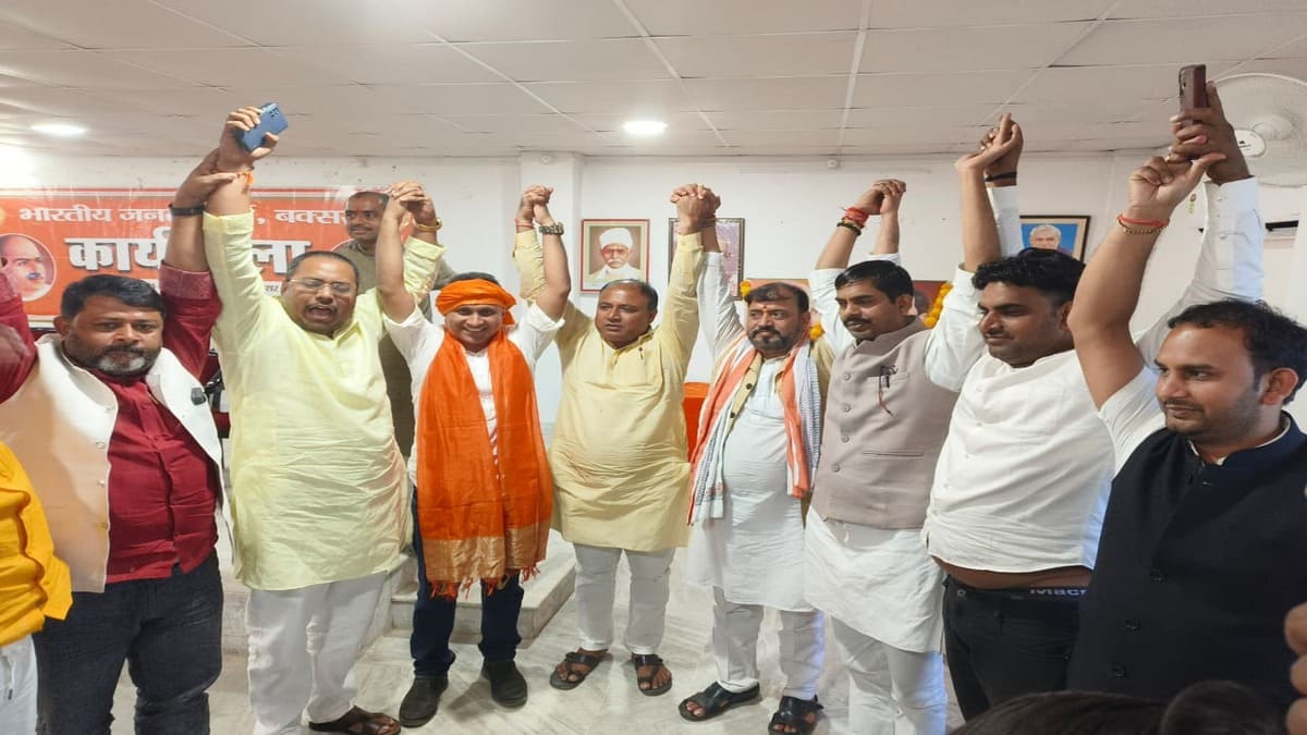 बक्सर की सियासत में बड़ा उलटफेर: अमित शाह से मुलाकात के बाद अमरेंद्र पांडेय की भाजपा में घर वापसी
