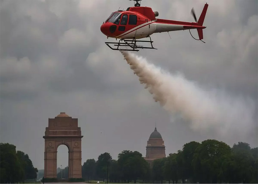 दिल्ली में क्लाउड सीडिंग का पहला सफल ट्रायल, 29 अक्टूबर को पूरे शहर में कृत्रिम बारिश की तैयारी