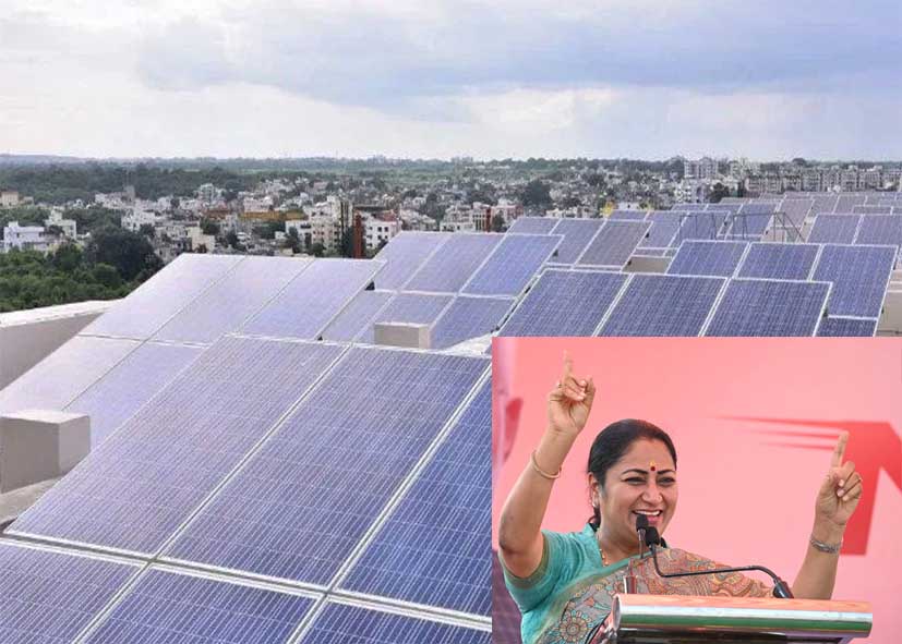 1000 इमारतों पर सोलर पैनल लगाएगी रेखा सरकार, 55 मेगावाट ग्रीन एनर्जी का लक्ष्य