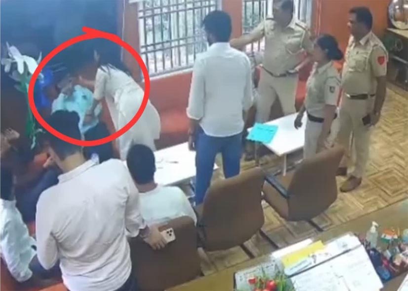 DUSU की जॉइंट सेक्रेटरी दीपिका झा ने प्रोफेसर को मारा थप्पड़, मचा बवाल; Watch VIDEO