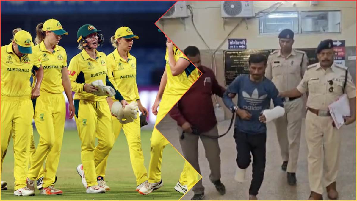 इंदौर में AUS महिला क्रिकेटरों का किया पीछा, गलत तरीके से छूने की कोशिश, पुलिस कस्टडी में लंगड़ाते हुए दिखा अकील, कई आपराधिक रिकॉर्ड मिले, कांग्रेस बोली- अब विशेष अतिथि भी सुरक्षित नहीं