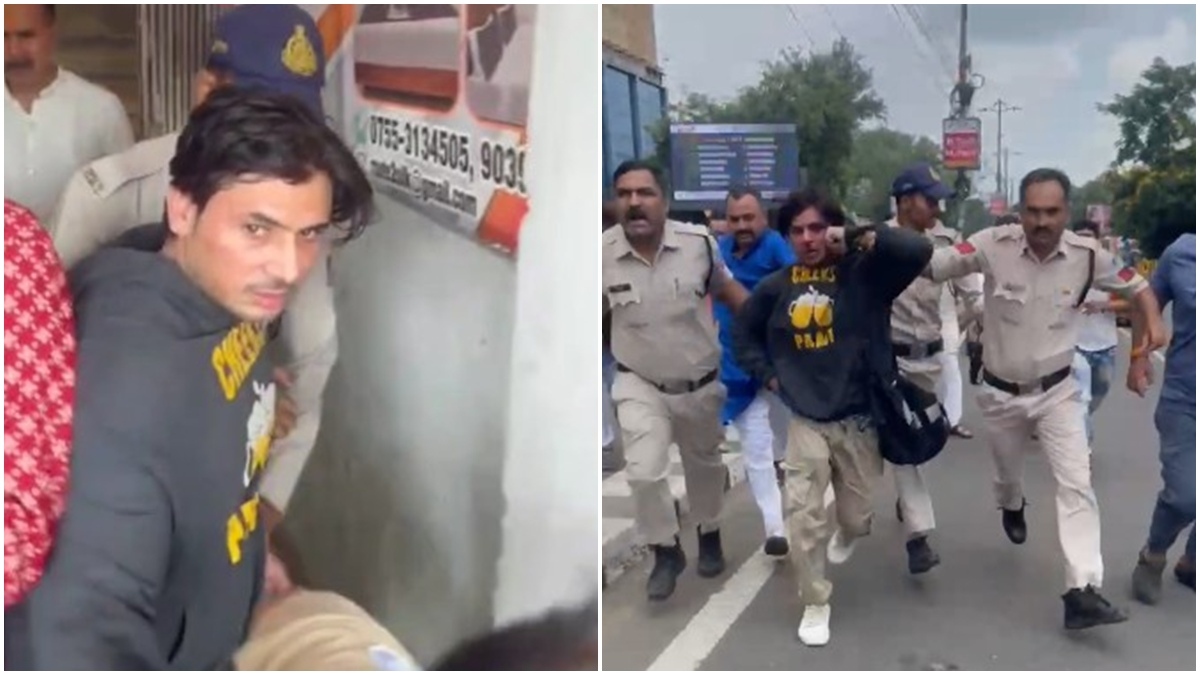 होटल में हिंदू युवती के साथ पकड़ाया मुस्लिम जिम ट्रेनर: हिंदू संगठनों ने की युवक की जमकर पिटाई, लव-जिहाद को लेकर थाने में किया हंगामा   