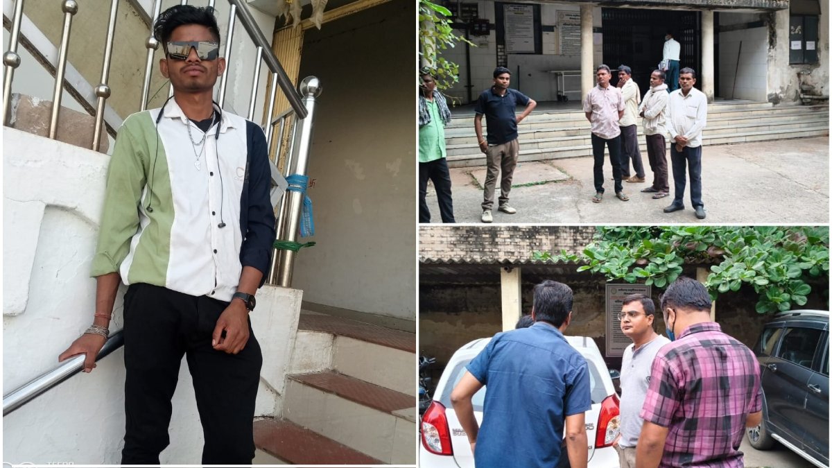 स्पंज आयरन फैक्ट्री में बड़ा हादसा : 40 फीट ऊंचाई से नीचे गिरा मजदूर, मौके पर ही मौत