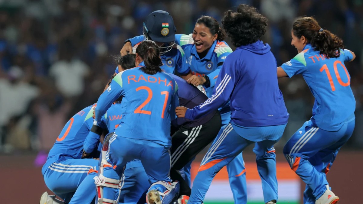 Women’s World Cup 2025: भारत ने सेमीफाइनल में डिफेंडिंग चैंपियन ऑस्ट्रेलिया को 5 विकेट से दी शिकस्त, जेमिमा ने खेली 127 रन की मैच-विनिंग पारी, अब फाइनल में साउथ अफ्रीका से होगी खिताबी भिड़ंत