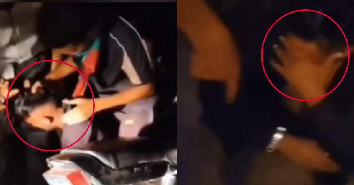 बाप बोल तेरी $#*%@…बदमाशों ने बीच रास्ते में रोककर युवक से की अभद्रता, बाल खींचकर पीटने का VIDEO वायरल, UP में गुंडाराज नहीं तो और क्या?