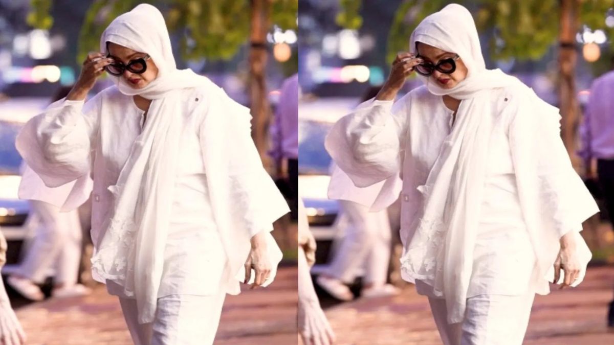 मुंबई की सड़कों पर स्पॉट हुई Rekha, ऑल व्हाइट आउटफिट में दिखा स्वैग …