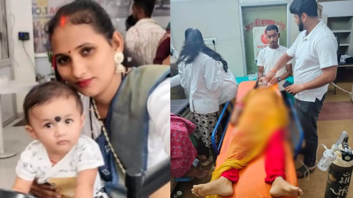 दर्दनाक सड़क हादसा: ट्रैक्टर-ट्राली में दबकर मां-बेटी की मौत, पिता के सामने ही 2 साल की मासूम ने तोड़ा दम; 1 हफ्ते पहले ही मनाया था बेटी का जन्मदिन