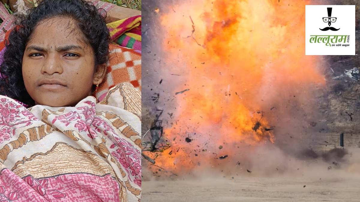नक्सलियों का कायर चेहरा फिर आया सामने : IED विस्फोट की चपेट में आने से महिला माओवादी घायल, छोड़ जंगल में भागे साथी…